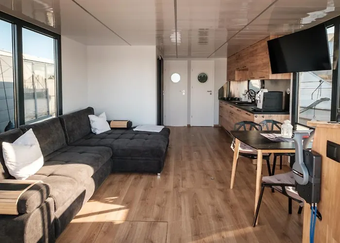 Hausboot Puentenel - Stationaer - Traumhafte Auf Dem Wasser Botel Tolkamer