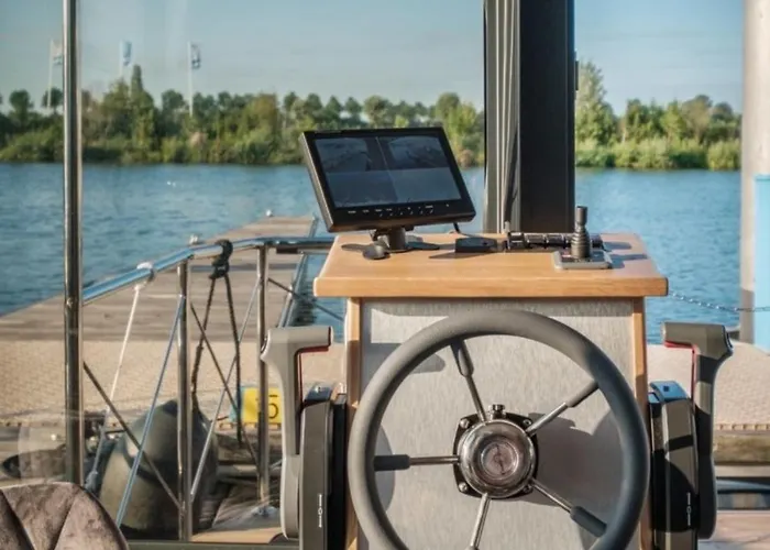 Hausboot Puentenel - Stationaer - Traumhafte Auf Dem Wasser Botel Tolkamer