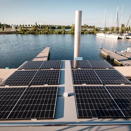 Hotel na wodzie Hausboot Puentenel - Stationaer - Traumhafte Auf Dem Wasser *
